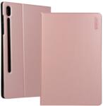 ENKAY LEATHER Flip tok a Samsung-hoz Galaxy Tab S6 (T860 / T865) rózsaszín