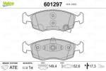 VALEO Fékbetét készlet VALEO 601297 for CHRYSLER, FIAT, LANCIA (601297)