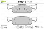 VALEO Fékbetét készlet VALEO 601345 for RENAULT, SMART, DACIA (601345)