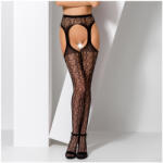 Passion Fekete stocking harisnya S014
