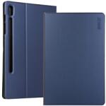 ENKAY LEATHER Flip tok a Samsung-hoz Galaxy Tab S6 (T860 / T865) sötétkék