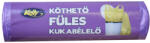 Kelly Szemeteszsák köthető füles 75 liter 75 x 100 cm 15 db/tekercs lila Kelly (60346) - irodaszerpiac