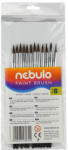 Nebulo Ecset 8-as festett nyéllel 12 db/csomag, Nebulo