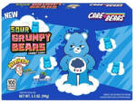 Warheads Sour Grumpy Bears Blue Raspberry málna ízű savanyú gumicukor 99g - vegyesbolt
