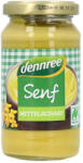 dennree Bio Mustár Enyhén Csípős 200ml - vegyesbolt