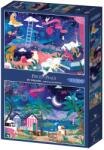 Pieces & Peace - Puzzle 2x500 My Dreams - 500 piese