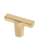 GTV Buton mobila auriu periat RAY 40x25mm (GZ-RAY-1-18)