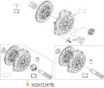 Original Renault Set ambreiaj ORIGINAL RENAULT 30 20 523 07R (30 20 523 07R)