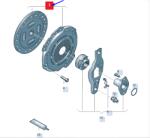 Original Vw Group Kit ambreiaj (placa+disc) ORIGINAL VW GROUP 05C 141 015 C (05C 141 015 C)