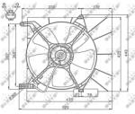 NRF Ventilator, radiator NRF 47751 - fixbox