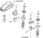Original Renault Amortizor ORIGINAL RENAULT 543027096R (543027096R)
