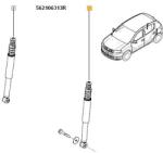 Original Renault Amortizor ORIGINAL RENAULT 562106313R (562106313R)