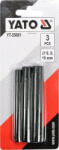 TOYA Set de perforatoare pentru piele 3 piese 6-10 mm (YT-35881)