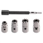 NEO TOOLS Set de frezare a scaunului supapei Diesel, 4 piese (11218)