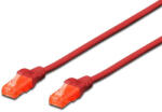 ASSMANN CAT6 U-UTP Patch Cable 1m Red