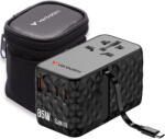 Verbatim Adaptor calatorie universal Verbatim 32127 Charge 'n' Travel GaN III, 85W, 4 x USB-C, PD 3.0 & QC 4+, 1 x USB-A, Negru (32127)