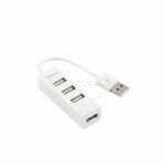 SBOX H-204 USB HUB (fehér) (SBOX_H-204W) (SBOX_H-204W)