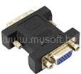 SBOX ADAPTER DVI Male - VGA Female (SBOX_AD. DVI-VGA/R) (SBOX_AD.DVI-VGA/R)