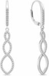 Brilio Silver Cercei de lux cu zirconii EA114W
