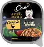 Cesar Natural Goodness tavita hrana caini 100 g cu pui garnisit cu dovlecel, fructe de padure si plante aromatice in sos