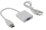 SBOX ADAPTER HDMI Male -> VGA Female + Audio (SBOX_AD. HDMI-VGA+A/R) (SBOX_AD.HDMI-VGA+A/R)