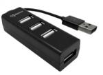 SBOX H-204 4 portos USB hub (SBOX H-204) - bestbyte