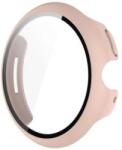 gigapack Google Pixel Watch 3 41mm műanyag rózsaszín védőkeret és kijelzővédő üveg (GP-164090) (GP-164090)