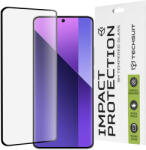 Techsuit - 111D Teljes Fedezetű / Teljes Ragasztású Üveg / 3D Hajlított - Xiaomi Redmi Note 13 Pro+ 5G / Note 14 Pro / Note 14 Pro+ - Fekete