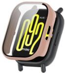 gigapack Xiaomi Redmi Watch 5 Lite műanyag rózsaszín védőkeret és kijelzővédő üveg (GP-164086)