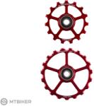 CeramicSpeed Túlméretes váltótárcsák, 15/19T, piros (Coated)