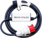 inChaNet SPARK LINE 32 elektromos autó állítható otthoni töltő / (1x32A) 7, 4kW / 5m Type2 kábellel