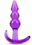 SuperLove Triple Bead Anal Plug Purple