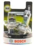 Bosch Крушки Bosch H4 Plus 90 12V, 60/55W 2бр комплект (1 987 301 422)
