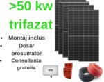 Longi Sistem complet fotovoltaic peste 50 KW cu montaj (M-SIS-PLUS-50KW)