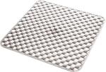 Aqualine Aqualine, GEO zuhany alátét 53x53cm csúszásgátló kezeléssel, gumi. fehér, 97535302 (97535302) (97535302)