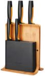 Fiskars 5 Db-os Késkészlet Bambusz Blokkban Fiskars Éles, Strapabíró Ajándék Állvány (1057552) | Fiskars Functional Form bambusz késblokk 5 db-os (1057552) (1057552)