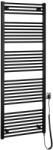 SAPHO SAPHO Aqualine, DIRECT-E elektromos fűtőelem, egyenes, 600x1680 mm, 800 W, fekete, ILE66TB (ILE66TB) (ILE66TB)