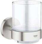 GROHE Essentials Kristálypohár, Tartókonzollal (gr-40447dc1) (40447DC1)