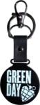 Green Day Stacked Logo & Grenade Circle (Glow-in-the-Dark) Ключодържател (<![CDATA[GDKEY05]]>)