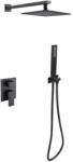 Besco Sistem de dus fix si mobil, cu baterie incastrata, negru mat, Besco Modern-Varium I BP-MVI-CZ BP-MVI-CZ (BP-MVI-CZ)