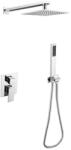 Besco Sistem de dus fix si mobil, cu baterie incastrata, crom lucios, Besco Modern-Varium I BP-MVI-CH BP-MVI-CH (BP-MVI-CH)