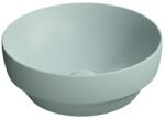SAPHO GSI PURA kerámiamosdó, pultra helyezhető, átm: 40cm, matt jégkék (884615) (884615)