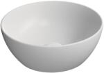 SAPHO GSI PURA kerámiamosdó, pultra helyezhető, átm: 32cm, matt fehér (885409) (885409)