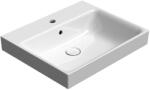 SAPHO GSI NUBES kerámiamosdó, 60x50cm, csiszolt alsó élekkel, fehér ExtraGlaze (96319111) (96319111)