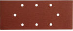 Extol csiszolópapír, lyukas klt. 10db, 93×230 mm, 8 db lyukkal, P80, 407114, 407115-höz (243080) - gardenet