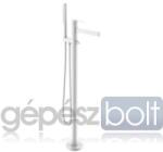 AREZZO design design ELEGANT szabadon álló kádtöltő csaptelep, matt fehér (AR-10095MW)