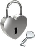 Basi Basi-Heart Lock szerelemlakat (B00060700)