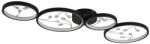 TRIO Groovy fekete LED mennyezeti lámpa (TRI-642110432) LED 1 izzós IP20 (642110432)