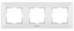 Panasonic Arkedia sorolókeret (3-as), vízszintes fehér, Panasonic feliratos (WMTF0803-2WH)