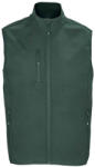SOL'S Férfi Falcon Softshell cipzáras testmelegítő XL vörös|zöld